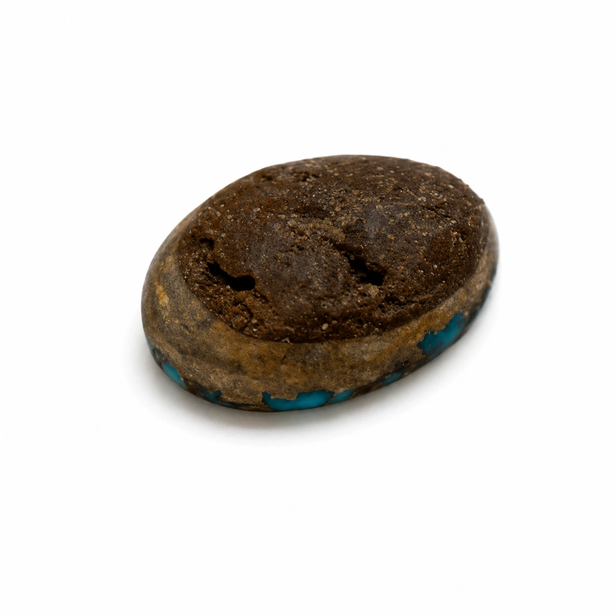 NEYFI 1009 natural Neyshabur turquoise, reverse view
