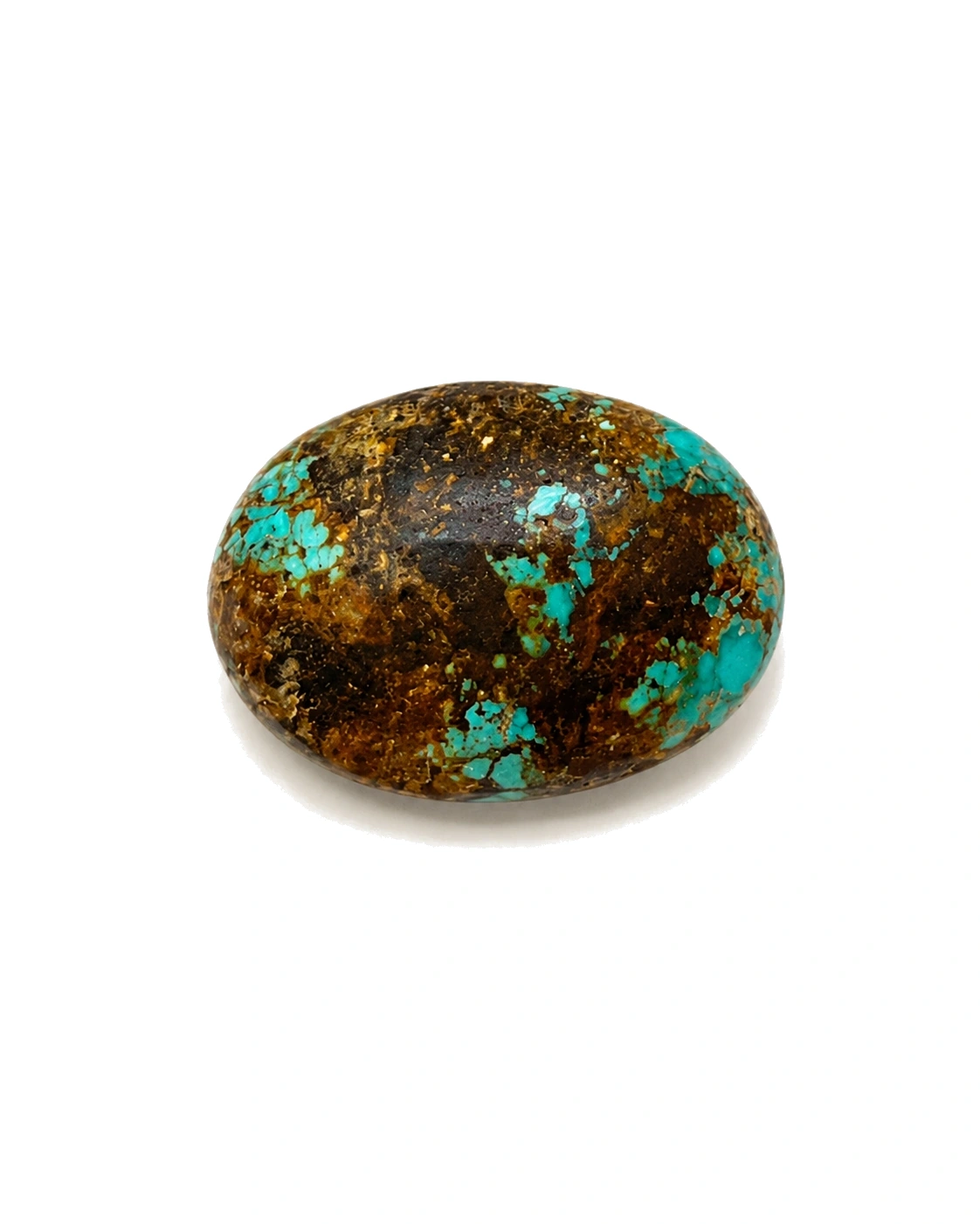NEYFI 1011 natural Neyshabur turquoise, reverse view