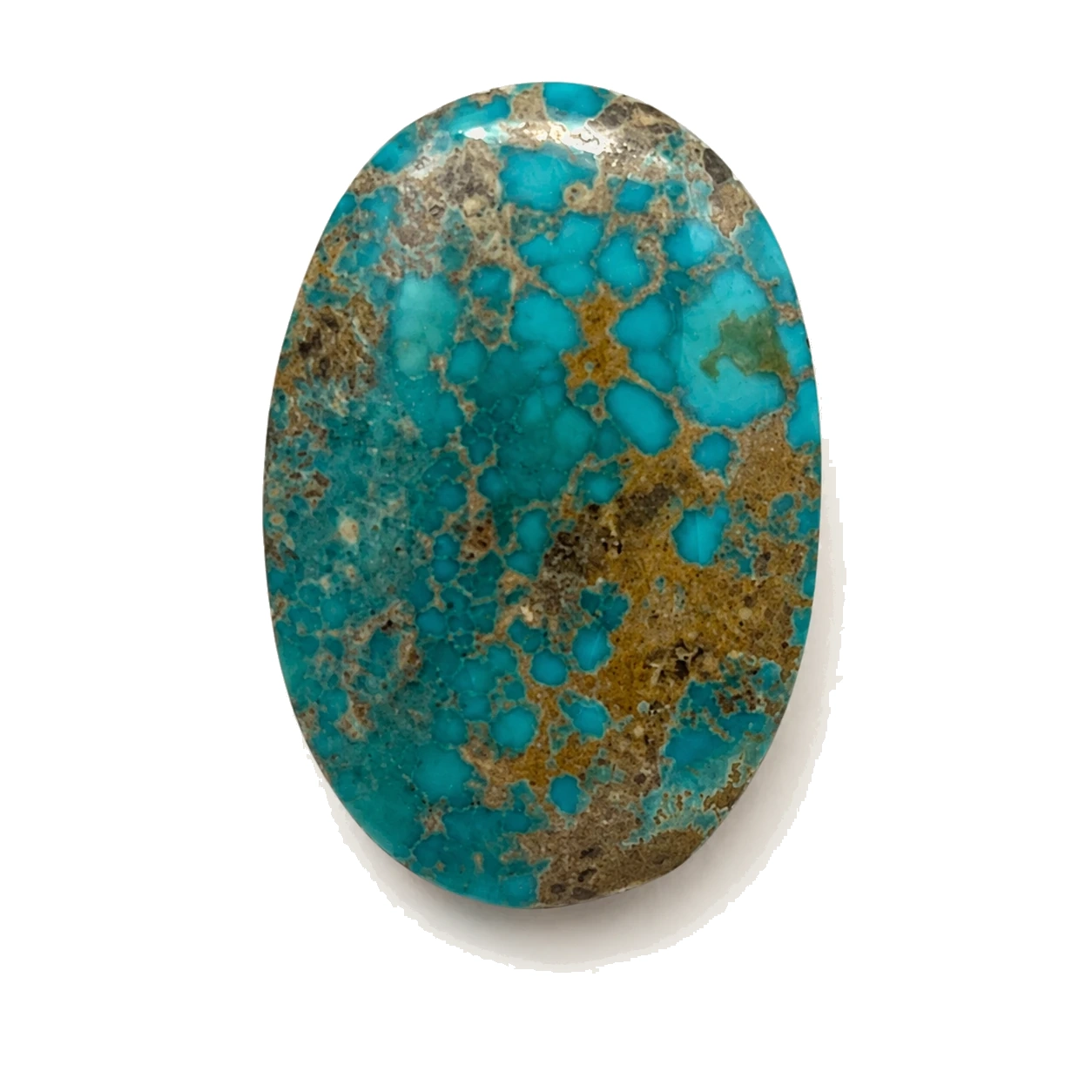 NEYFI 1012 natural Neyshabur turquoise, matrix macro view